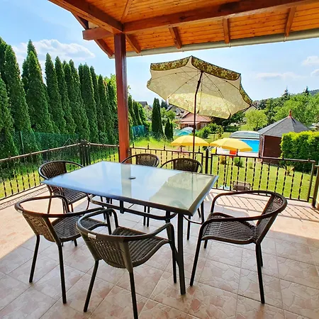 No 68 House Tuende With Covered Swimming Pool Holiday home Balatongyorok