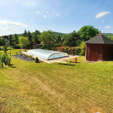 No 68 House Tuende With Covered Swimming Pool Holiday home Balatongyorok