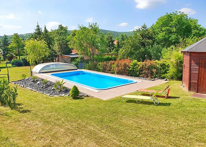 Nyaraló No 68 House Tuende With Covered Swimming Pool Balatongyörök